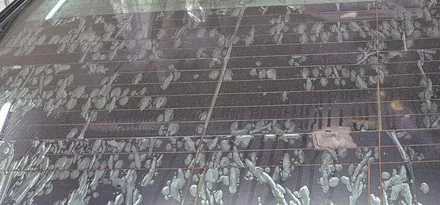 뽀글이재썬팅  파인뷰블랙박스 / 서울 중랑구 면목본동