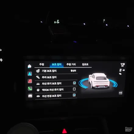 22년식 포르쉐 타이칸 ACC 액티브차선유지ALK 반자율주행 코딩과 생활코딩 / 서울 성동