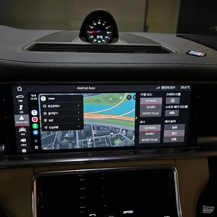 포르쉐 파나메라 안드로이드오토 코딩 및 무선안드로이드오토 코딩 / 서울 성동