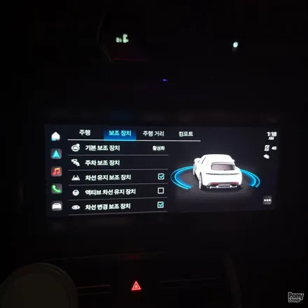 22년식 포르쉐 타이칸 ACC 액티브차선유지ALK 반자율주행 코딩과 생활코딩 / 서울 성동
