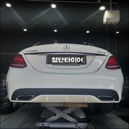 [첨단타이어] 벤츠 C250d  순정 18인치 다이아몬드컷팅 - / 전주