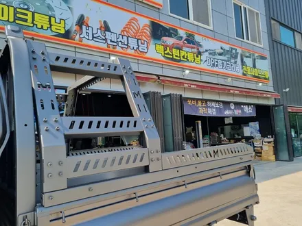 [전주 휠복원 첨단타이어] 봉고3 더블캡  랙1 롤바/랙2  롤바  1단+2단+3단 바스켓/ 루프텐트 튜닝 장착 !! 루프랙/캠핑카튜닝/차박/봉고사륜튜닝 / 전주