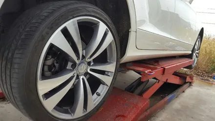 ★벤츠 cls 350d 19인치 휠복원 ★ / 전주