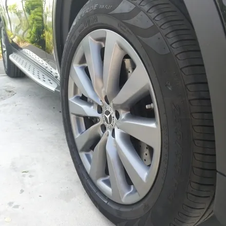 [첨단타이어] 벤츠GLC350e 19인치 다크그레이무광 휠복원 / 전주