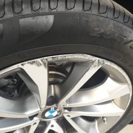 [첨단타이어]BMW X6  순정19인치 다이아몬드컷팅 휠복원 +휠용접+휠수리 전주휠복원,전북휠복원 익산휠복원, 김제휠복원, 군산휠복원,  정읍휠복원, 남원휠복원,전주휠도색 / 전주