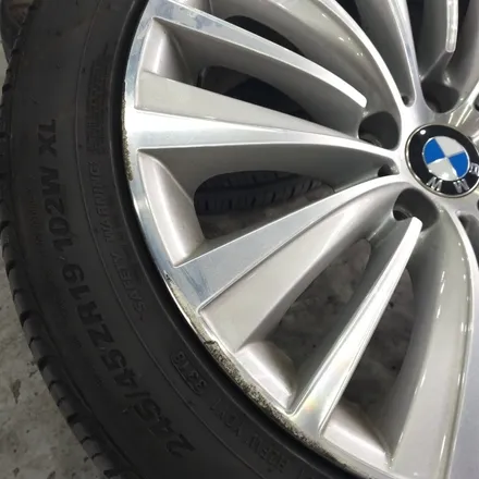 [첨단타이어] BMW GT 순정19인치 다이아몬드컷팅 휠복원 - / 전주