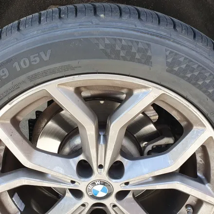 [첨단타이어] BMW X3 19인치 하이퍼그레이 휠복원 / 전주