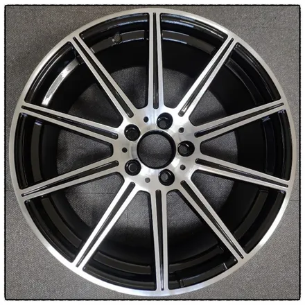 [첨단타이어] 벤츠SLK350 컨버터블 AMG 18인치 도장휠-> 다이아몬드컷팅휠로 교체!! / 전주