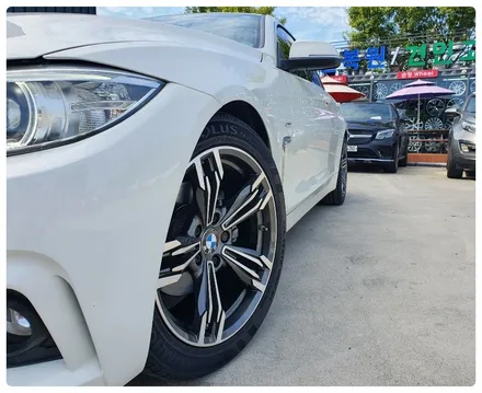 [전주휠복원 첨단타이어] BMW420d(4시리즈) 19인치->18인치(M6신품휠+금호타이어 245/45R18 TA31)교체-정읍익산김제군산휠복원,대전휠광주휠,충북충남휠,전주튜닝 / 전주