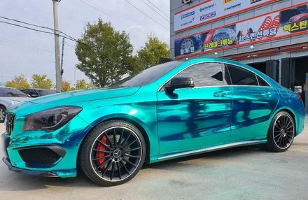 [전주휠복원 첨단타이어] 벤츠 CLA45 AMG 4MATIC  HHO수소 엔진카본크리닝/휠크랙+순정19인치 휠용접=휠복원 작업정읍익산김제군산휠복원,대전휠광주휠,충북충남휠,전주튜닝 / 전주