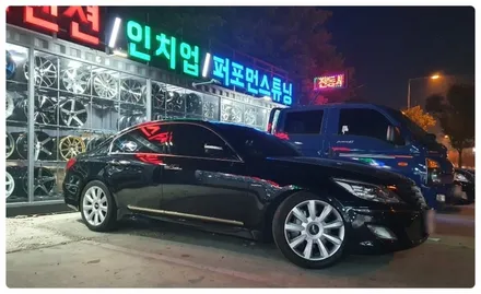 [전주휠복원 첨단타이어] 제네시스 / 전주