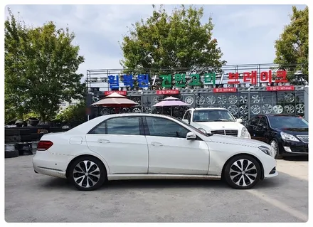 [전주휠복원 첨단타이어] 벤츠E300  W212 순정18인치-> / 전주