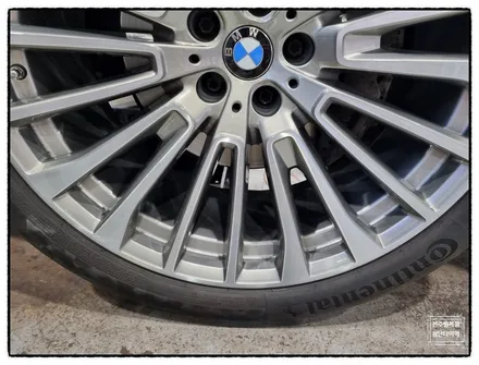 [전주 휠복원 첨단타이어] BMW X7 순정22인치 휠복원+다이아몬드컷팅/휠수리/휠스크래치- / 전주