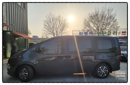[전주 휠복원 첨단타이어] 현대 스타리아 순정17인치->휠교체(스타렉스 어반 신품순정휠)- / 전주