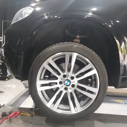 [첨단타이어]BMW X5 20인치 다이아몬드컷팅+휠용접- / 전주