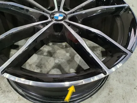[첨단타이어] BMW 330i 19인치 다이아몬드컷팅 휠복원 / 전주