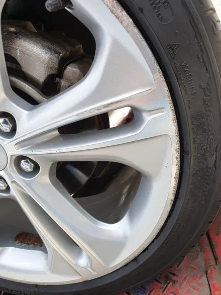 [첨단타이어] 쉐보레 올뉴크루즈 터보 LTZ 18인치 순정 휠복원 / 전주