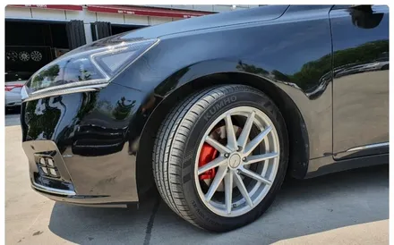 [첨단타이어] 올뉴K7 18인치 순정휠-> 아비드복원휠+새타이어245/45R18 TA31+캘리퍼도색(레드) 작업후기! / 전주