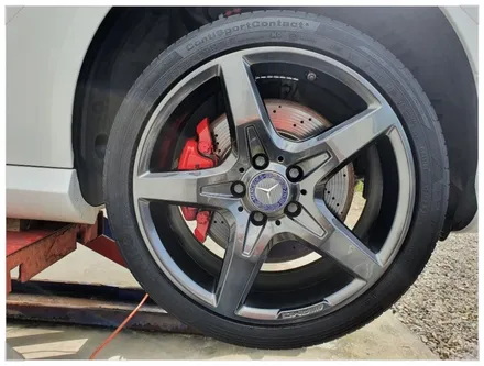 [첨단타이어] 벤츠SLK350 AMG  순정18인치 휠복원(블랙크롬) 휠수리-전주휠복원,정읍익산김제군산휠복원,대전휠광주휠,충북충남휠,전주튜닝,중고휠타이어,남원휠,사제휠,전주 휠복원 / 전주