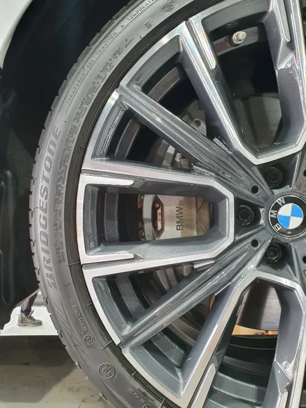 [전주 휠복원 첨단타이어] BMW745e 순정19인치 휠복원- / 전주