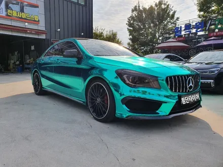 [전주휠복원 첨단타이어] 벤츠 CLA45 AMG 4MATIC  HHO수소 엔진카본크리닝/휠크랙+순정19인치 휠용접=휠복원 작업정읍익산김제군산휠복원,대전휠광주휠,충북충남휠,전주튜닝 / 전주