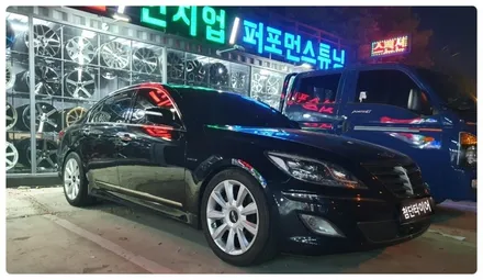 [전주휠복원 첨단타이어] 제네시스 / 전주