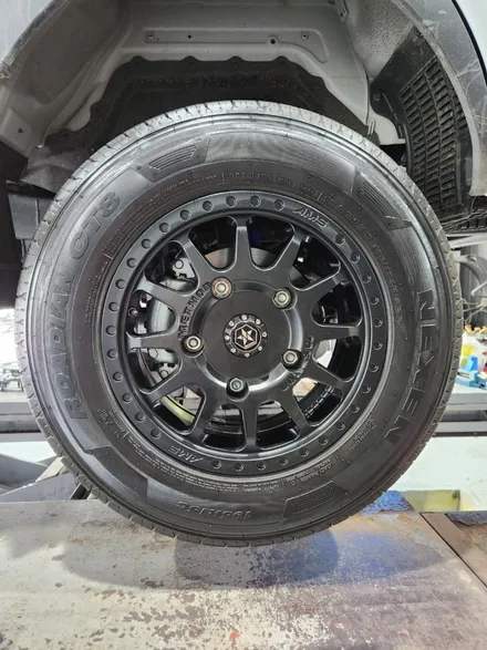 [전주김제 휠복원 첨단타이어] 포터4륜 애쇼쇼바 + 사제 신품휠 하체보강튜닝 차체처짐 개선+판스프링보강+하체보강-군산김제익산휠복원, 대전광주휠복원 / 전주