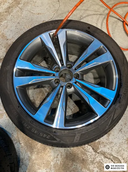 벤츠 S클래스 19인치 S500 순정 다이아몬드 컷팅 휠복원 튜닝 광주대전휠복원 군산휠복원,충남충북휠복원,서천대천휠복원,여수목포휠복원,전주휠튜닝 / 전주