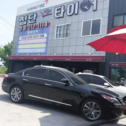 [첨단타이어] 제네시스 18인치 BBS휠->순정복원휠로 교체 작업후기 전주휠복원,전북휠복원, / 전주