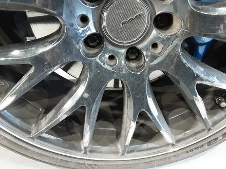 [첨단타이어] BMW 3시리즈 레이즈휠(RAYS) 정품 19인치 휠용접+휠복원 작업후기 / 전주
