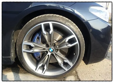 [첨단타이어 ]BMWM550d 정품20인치 다이아몬드컷팅 휠복원- / 전주