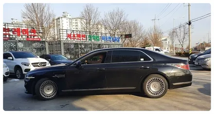 [전주휠복원 첨단타이어] 제네시스 G90 순정20인치 휠복원 작업후기 / 전주