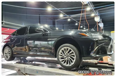 [전주휠복원 첨단타이어]렉서스 ES300h 순정18인치 복원휠+금호 235/45R18 솔루스 TA31조합 / 전주