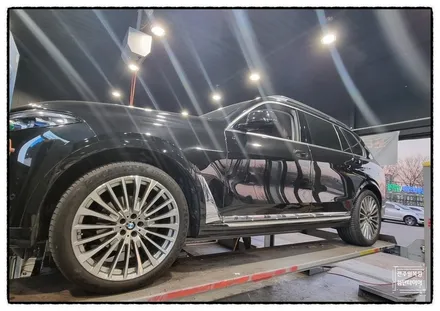[전주 휠복원 첨단타이어] BMW X7 순정22인치 휠복원+다이아몬드컷팅/휠수리/휠스크래치- / 전주