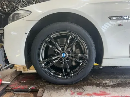 휠복원/수리 첨단타이어] BMW 520d 순정 18인치 터빈 도장휠⇨BMW 441M 순정 18인치 블랙스퍼터링크롬 커스텀복원휠 김제익산군산휠복원,대전광주휠복원,여수목포휠복원 / 전주
