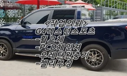 [첨단타이어] 더뉴쏘렌토 순정18인치->19인치 휠타이어 인치업!! / 전주