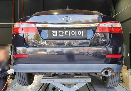 [첨단타이어] SM5 순정17인치  라구나휠 ->복원휠로 교체 / 전주