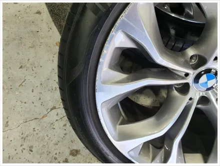 [첨단타이어] BMW X6 정품20인치 다이아몬드컷팅 휠복원 / 전주