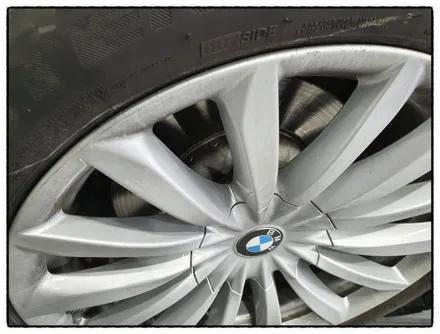 [첨단타이어] BMW 730d 순정19인치 휠복원 / 전주