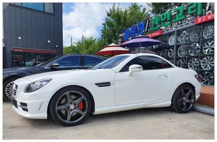 [첨단타이어] 벤츠SLK350 AMG  순정18인치 휠복원(블랙크롬) 휠수리-전주휠복원,정읍익산김제군산휠복원,대전휠광주휠,충북충남휠,전주튜닝,중고휠타이어,남원휠,사제휠,전주 휠복원 / 전주