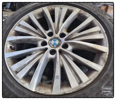[전주 휠복원 첨단타이어] BMW X5 순정19인치->BMW X6 순정복원휠 교체!군산김제익산휠복원, 대전광주휠복원, 서천목포대천휠복원,전주휠타이어인치업, 충북충남휠복원,전주휠도색 / 전주