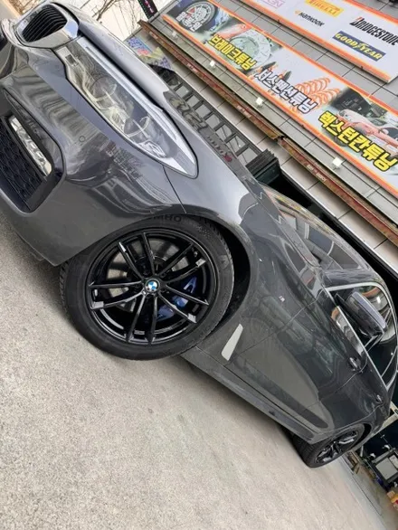 [전주 휠복원 첨단타이어] BMW 530i 18인치 g30 순정휠⇨블랙유광으로 휠복원 김제익산군산휠복원,대전휠복원,광주휠복원,경남경북휠복원,충남충북휠복원,서천대천휠복원 / 전주