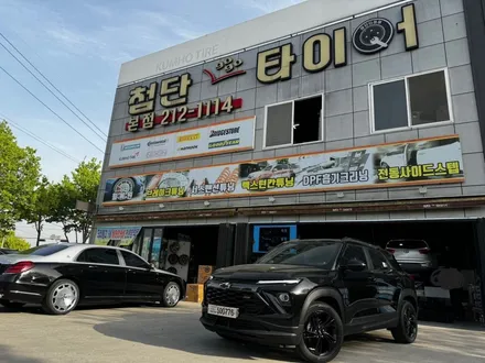 [전주 휠복원 첨단타이어] 쉐보레 트레블레이저 임판 순정 18인치 컷팅휠⇨블랙유광으로 휠복원 전주휠튜닝,인치업튜닝,휠타이어,브레이크튜닝 김제익산군산휠복원,대전광주휠복원 / 전주