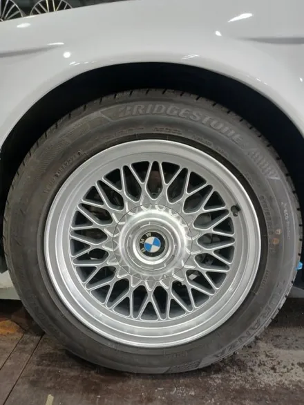 🐎전주 휠복원 첨단타이어🙇🏻‍♂️🙇🏻‍♀️BMW 525i 올드카 순정 16인치 도장휠⇨휠복원 작업 전주휠튜닝,인치업,휠도색,휠커스텀,휠굴절,휠크랙,휠수리,복원휠,휠타이어 / 전주