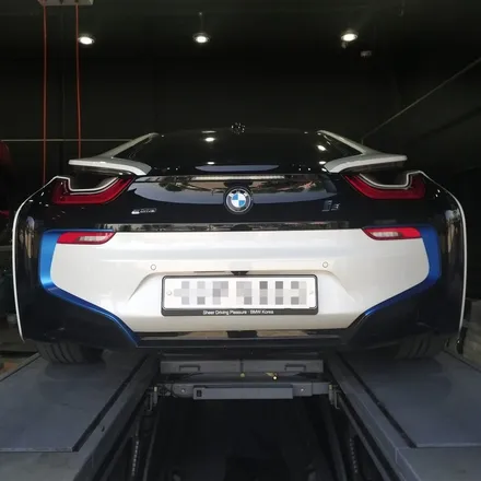 [첨단타이어] BMW I8 순정 다이아몬드컷팅->블랙유광 색상변경 휠복원 전주휠복원,전북휠복원 익산휠복원, 김제휠복원, 군산휠복원, 정읍휠복원, 남원휠복원,전주휠도색,전주휠용접,휠 / 전주