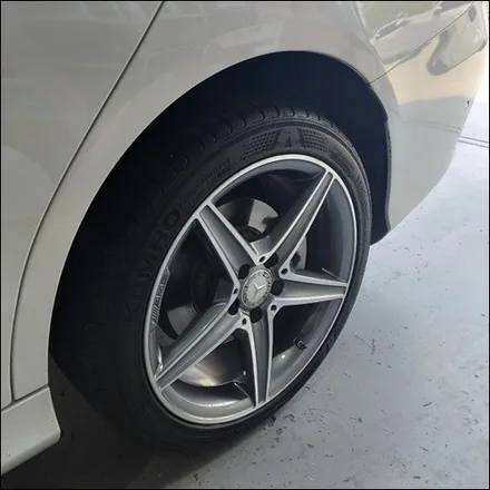 [첨단타이어] 벤츠 C250d  순정 18인치 다이아몬드컷팅 - / 전주