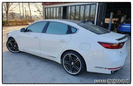[첨단타이어]올뉴K7 18인치 ->슈퍼스타 레온하드리트 프리덴 20인치휠로 교체 작업후기 / 전주