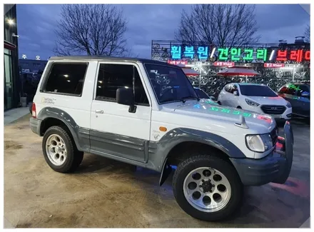 [첨단타이어] 갤로퍼 15인치->18인치 인치업(머드락휠+중고타이어조합) / 전주