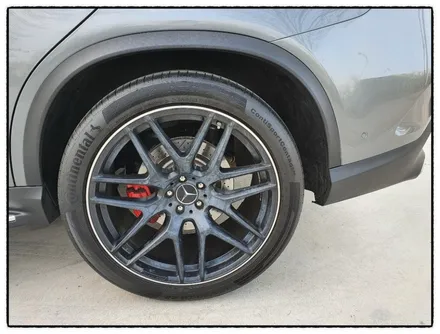 [첨단타이어]벤츠GLE63s AMG 22인치 정품휠복원(블랙무광+다이아몬드컷팅) / 전주