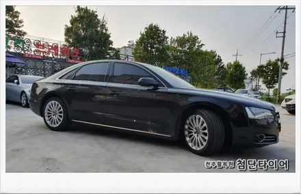 [첨단타이어]아우디A8 4.2TDI 순정19인치 휠복원/휠수리-전주휠복원,정읍익산김제군산휠복원,대전휠광주휠,충북충남휠,전주튜닝,중고휠,브레이크튜닝,중고타이어,휠타이어,전남여수목포휠 / 전주